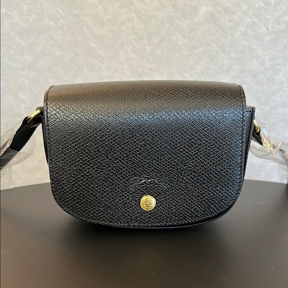 Longchamp Epure Leather Crossbody bag in black